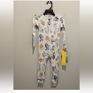Bluey Pajamas One Piece Size 3T - NWT